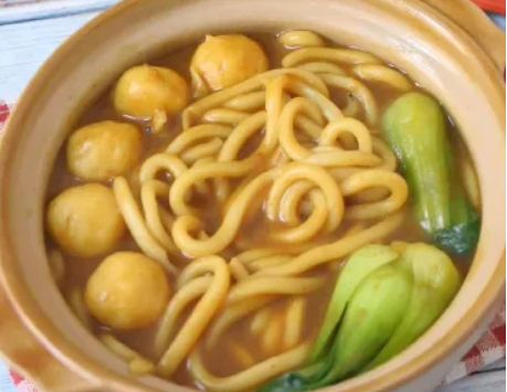 麥兜同款日式咖喱魚丸粗面，好吃到湯汁都不剩